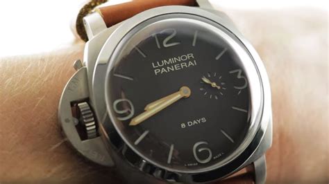 panerai pam 368 review|Panerai Luminor 1950 Left.